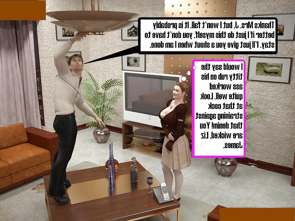 25P Caption 3D comic
