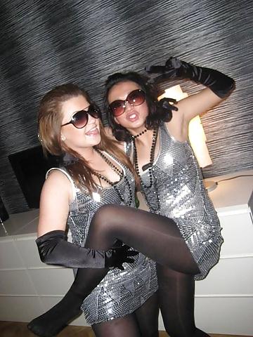7P Happy and most likely very horny chicks
