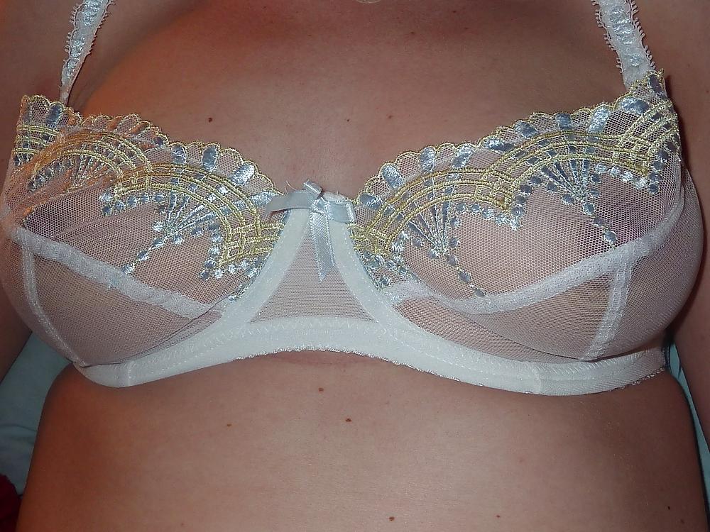 4P Wife in see through underwear