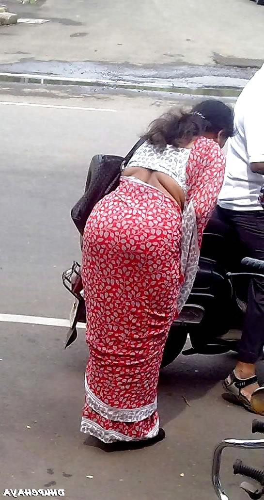 17P Desi aunty Back side Vew