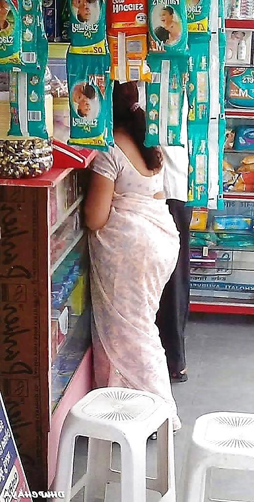 17P Desi aunty Back side Vew