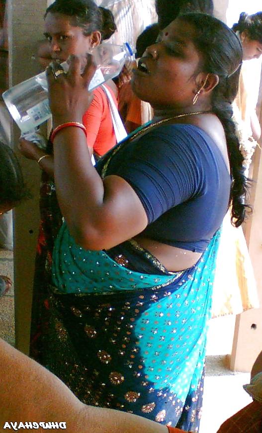 17P Desi aunty Back side Vew