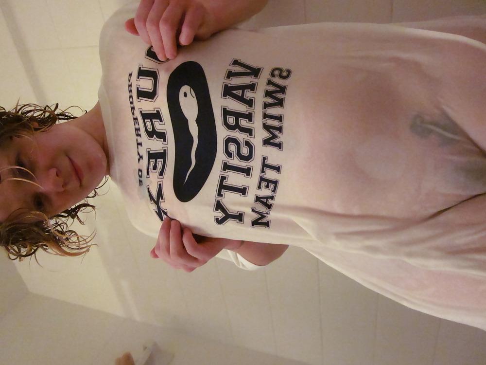 20P Baby's wet t-shirt contest in the shower pt. 2