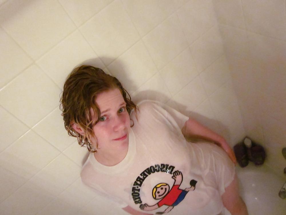 20P Baby's wet t-shirt contest in the shower pt. 2