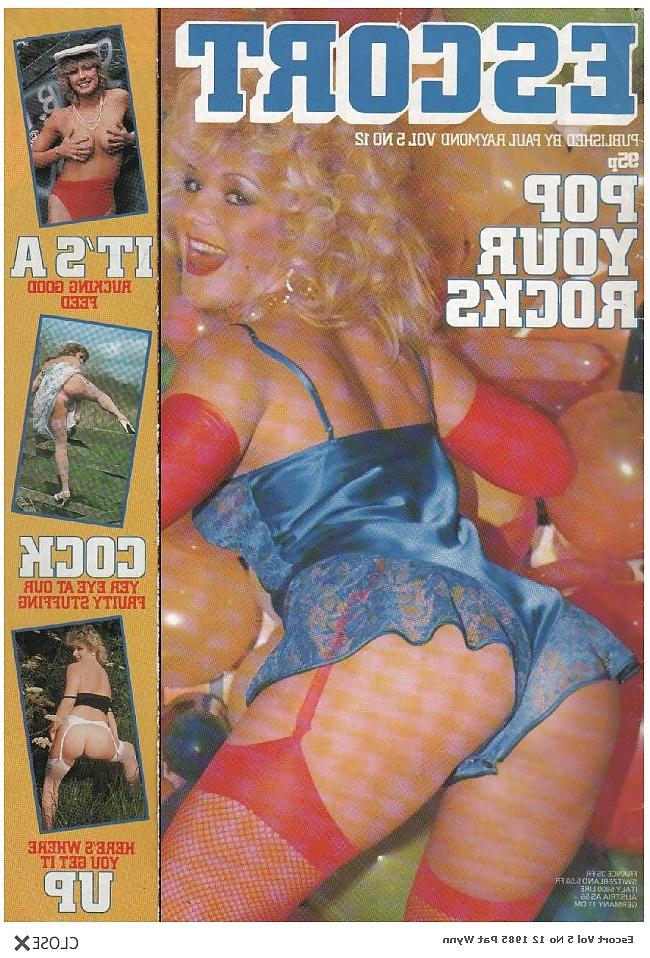 16P Old Escort Porn Mag covers