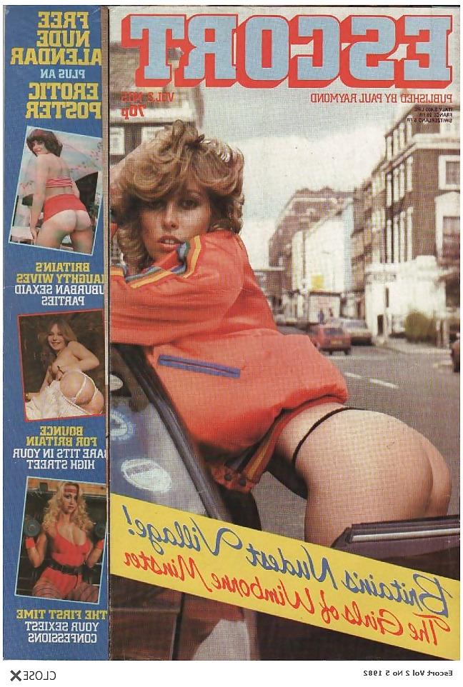 16P Old Escort Porn Mag covers