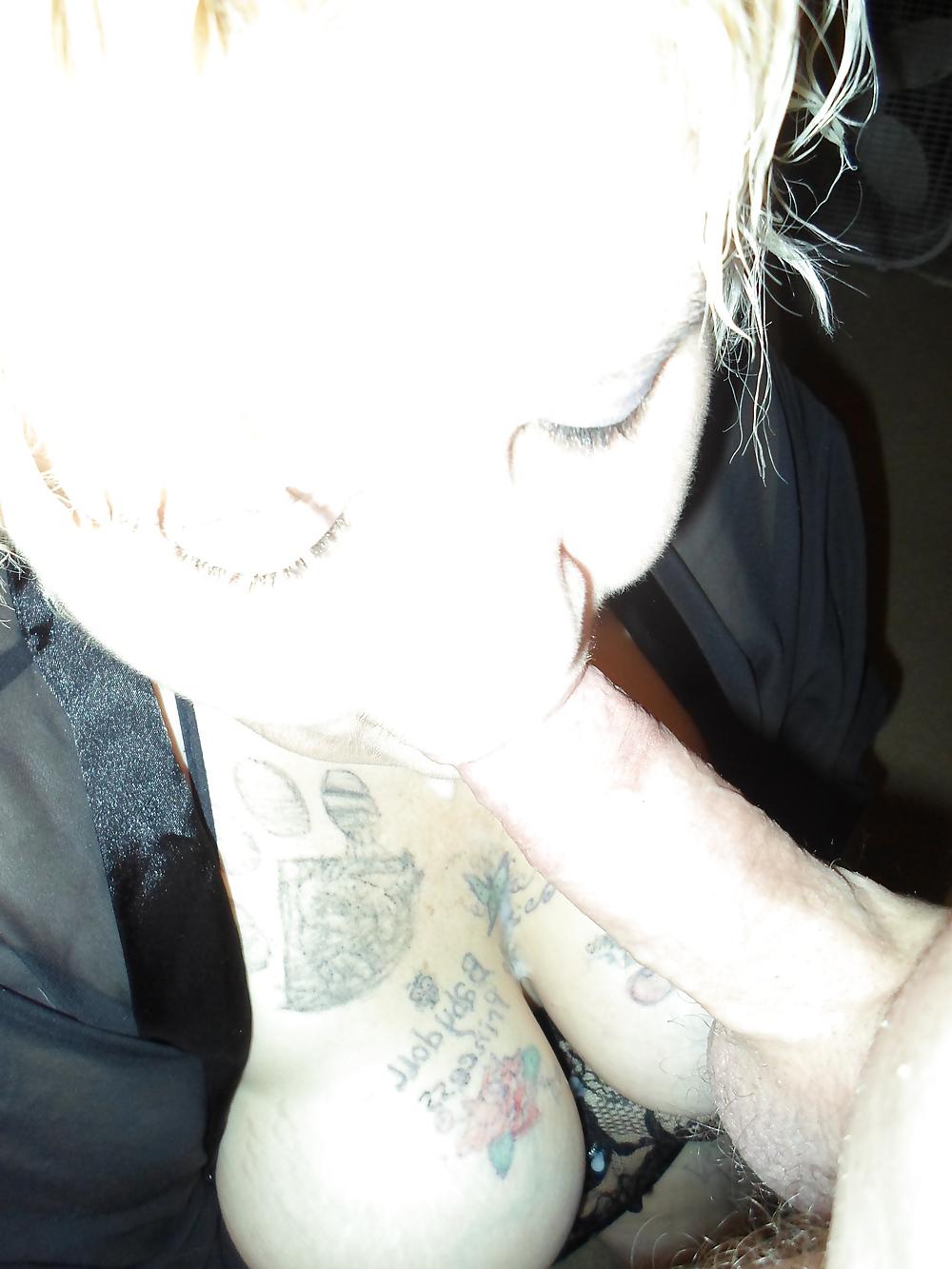 25P My wife the  cock sucker and cum slut