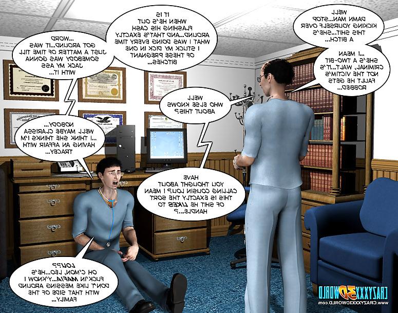 25P 3D Comic: Chaperone 31