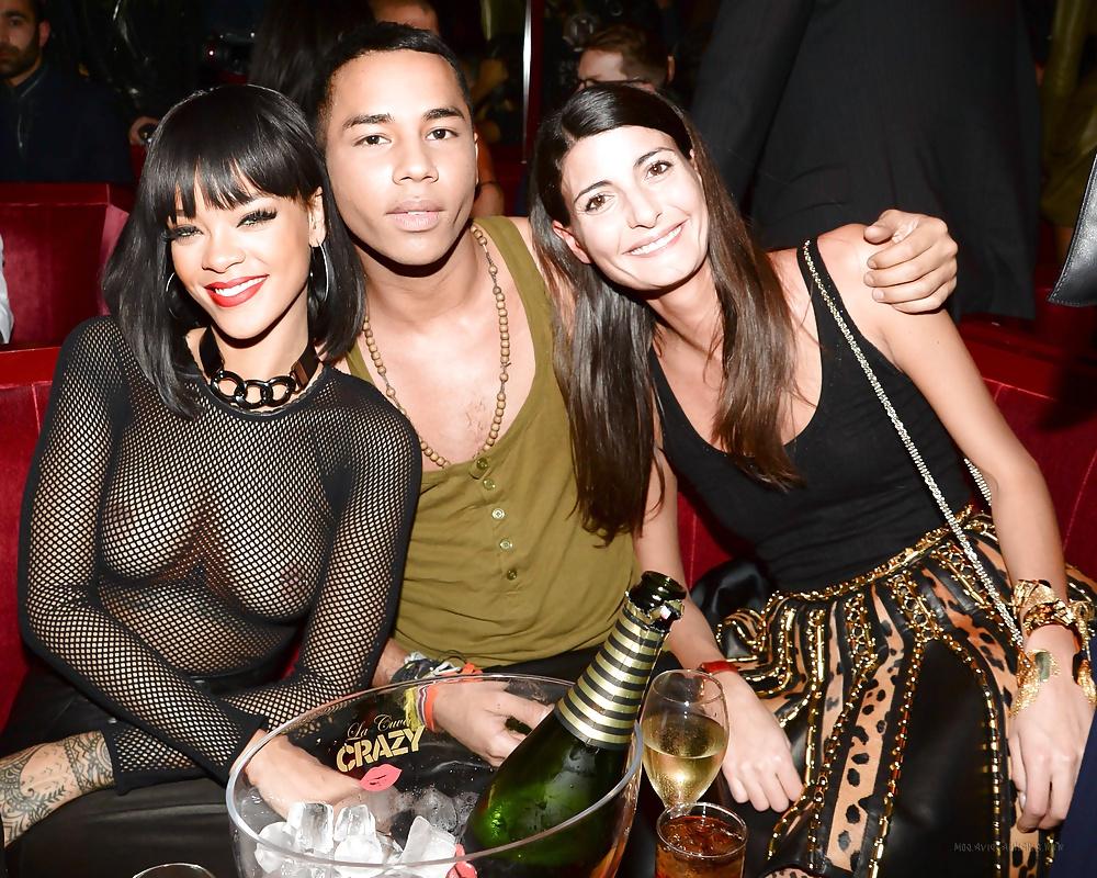 5P Rihanna see-thru