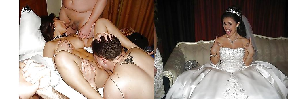 17P Exposed Slut Wives - Before and After 5