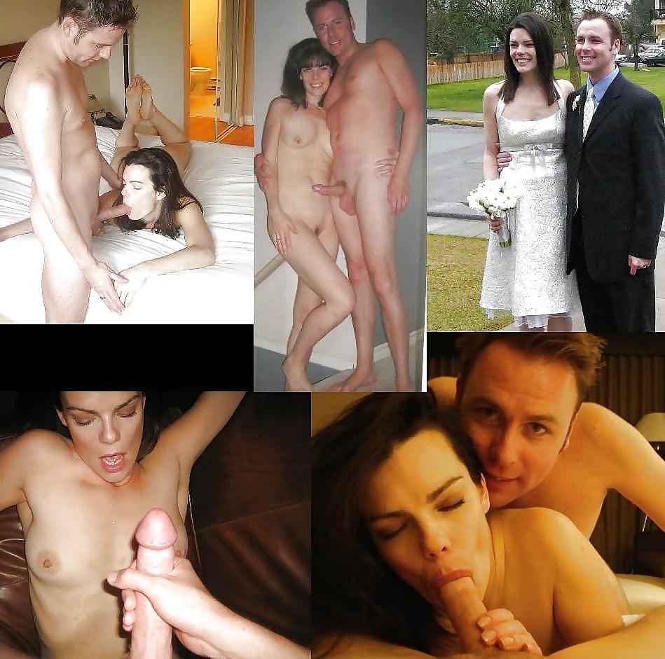17P Exposed Slut Wives - Before and After 5