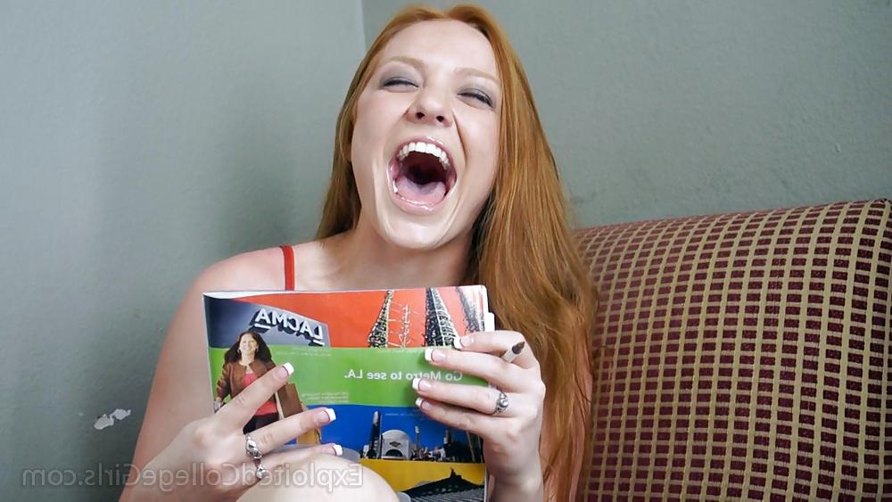 25P Redhead Farrah on ExCoGi