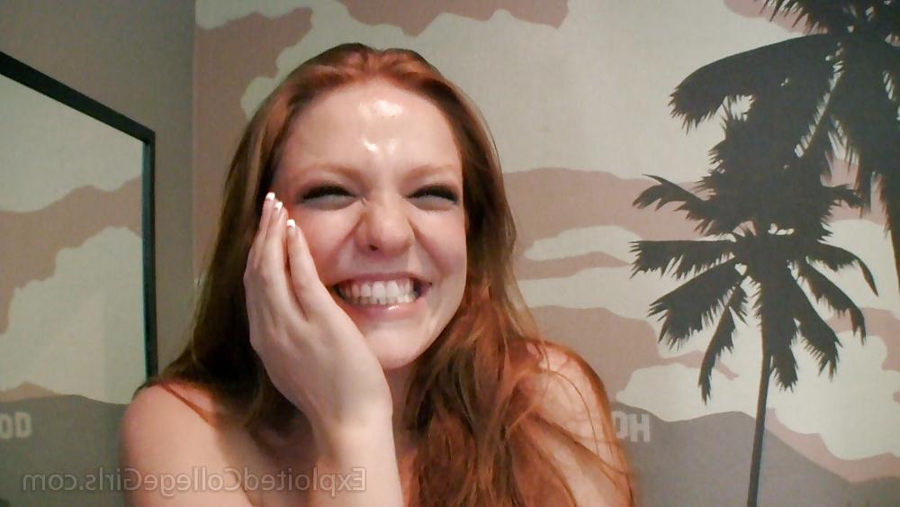 25P Redhead Farrah on ExCoGi