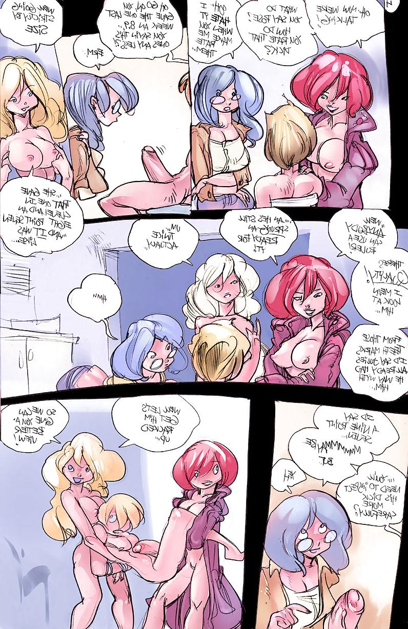 25P Intense femdom comic