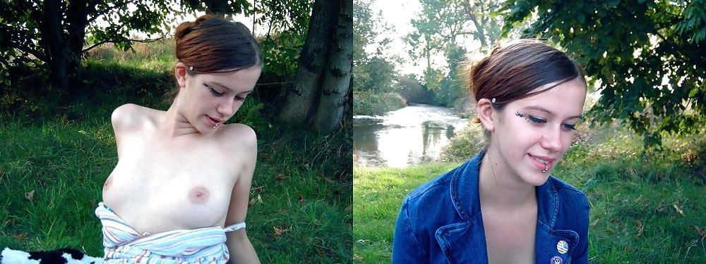 17P Beautiful Teens - Dressed and Undressed