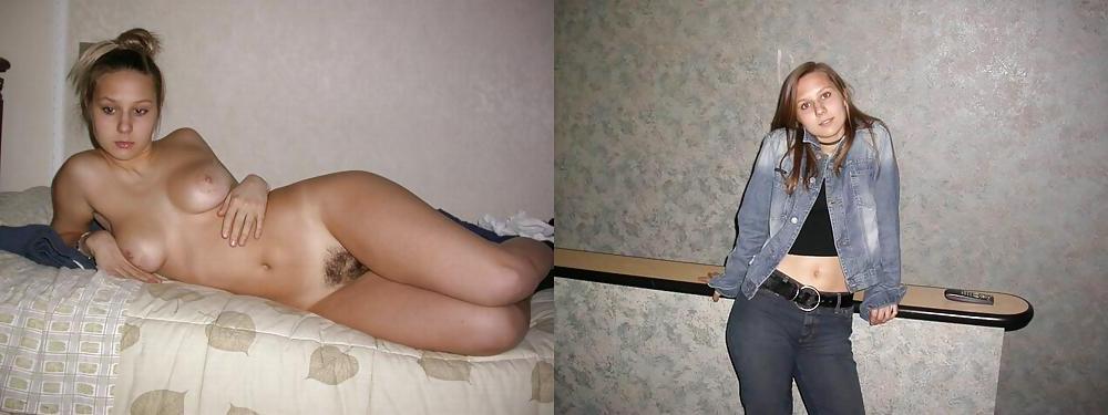 17P Beautiful Teens - Dressed and Undressed