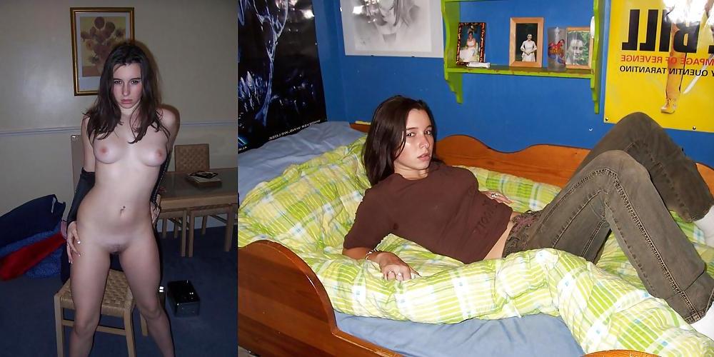 17P Beautiful Teens - Dressed and Undressed