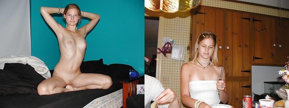 17P Beautiful Teens - Dressed and Undressed