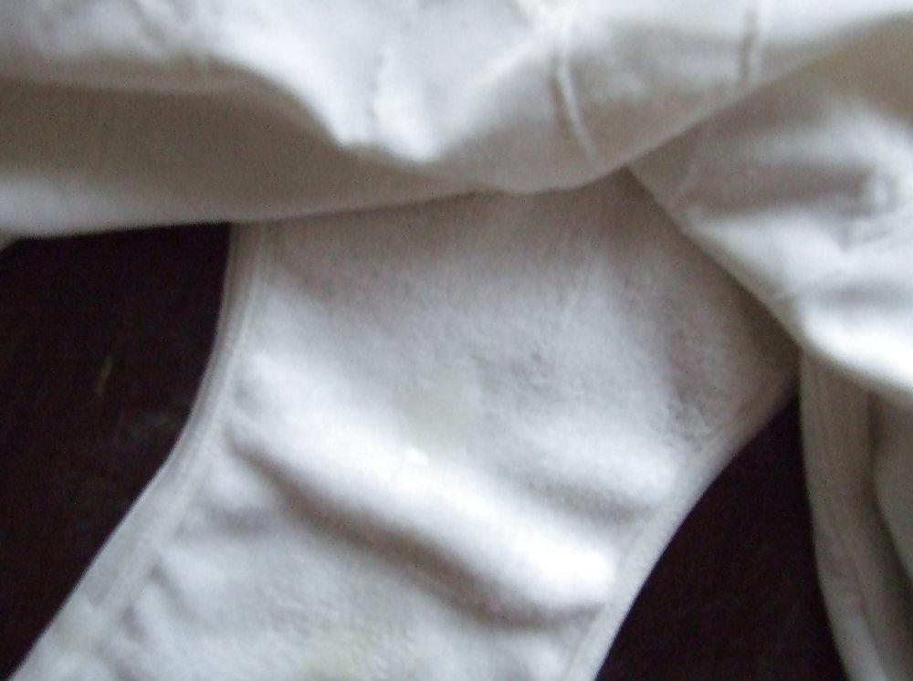 10P Cum in mother in law panties, Sperma, Schwiegermutter