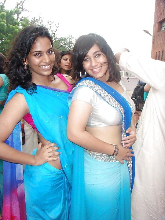 25P Desi galz in saree