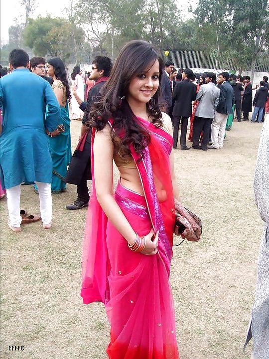 25P Desi galz in saree