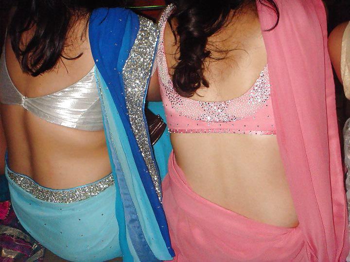 25P Desi galz in saree