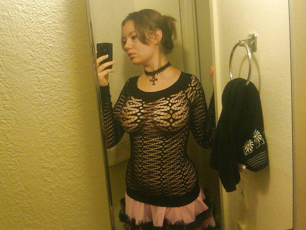 25P Slut needs to wear see through