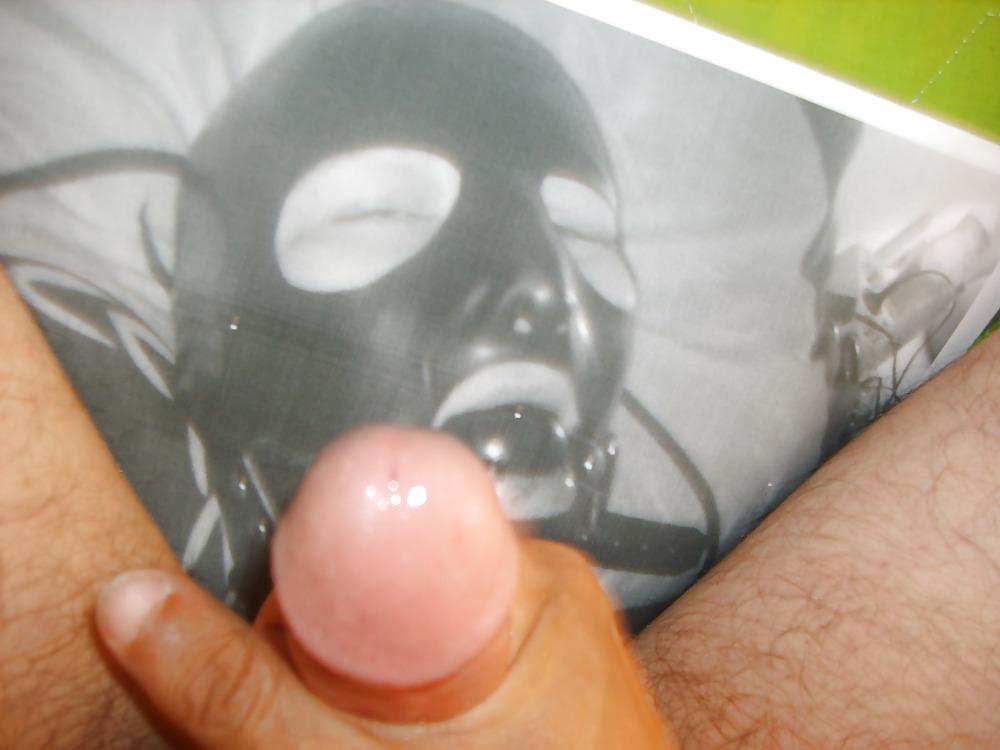 10P Cum mask woman