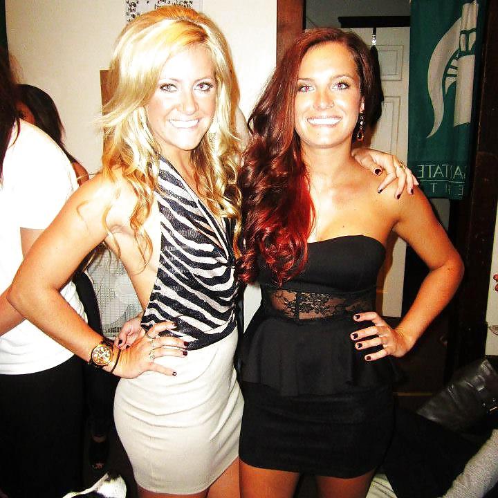 25P Facebook college girls 14 sorority teens bikini party