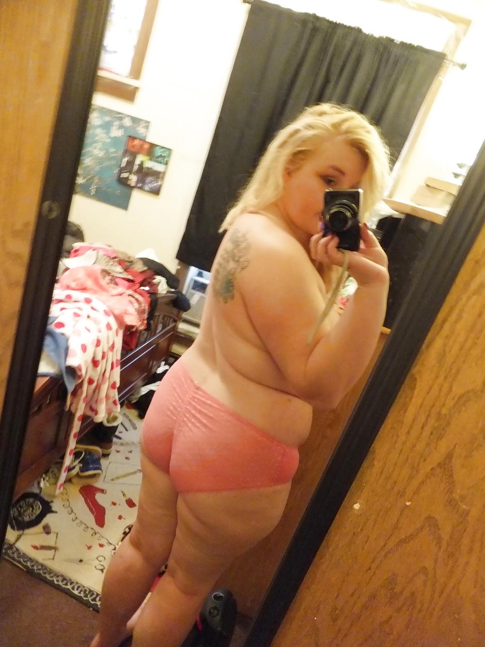14P Self shot bbw blonde 