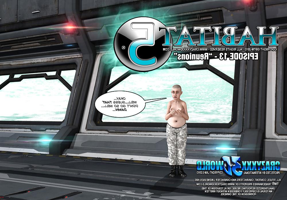 25P 3D Comic: Habitat 5. Episode 13