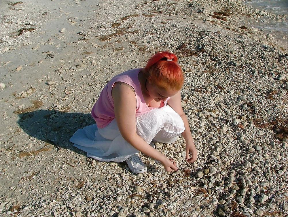 22P Ex Wife and I (At the beach) Visit profile to see her NUDE