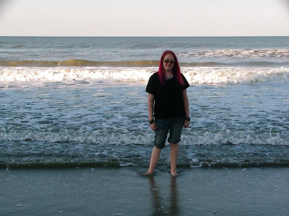 22P Ex Wife and I (At the beach) Visit profile to see her NUDE