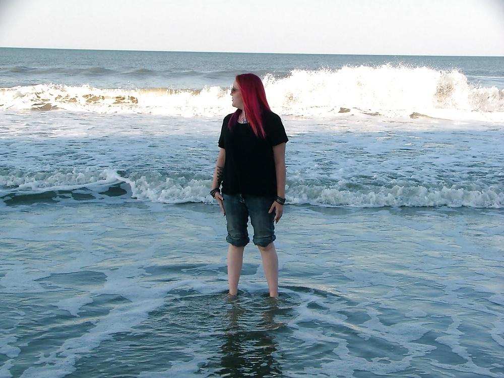 22P Ex Wife and I (At the beach) Visit profile to see her NUDE