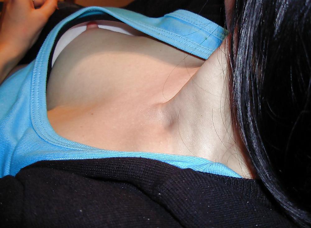 24P Downblouse and Nipple Slips 34