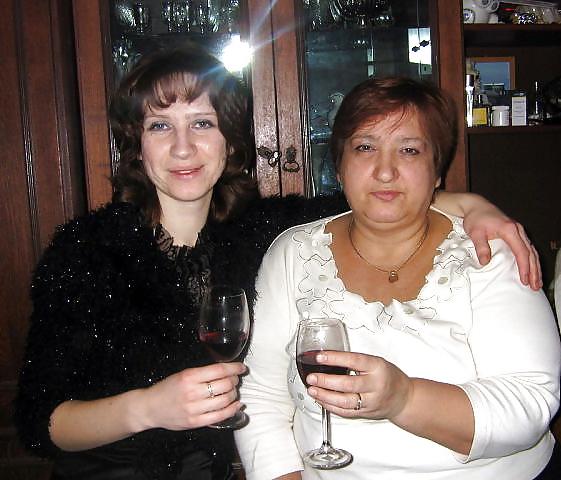 18P Russian Mothers&Daughters! Amateur Mixed!
