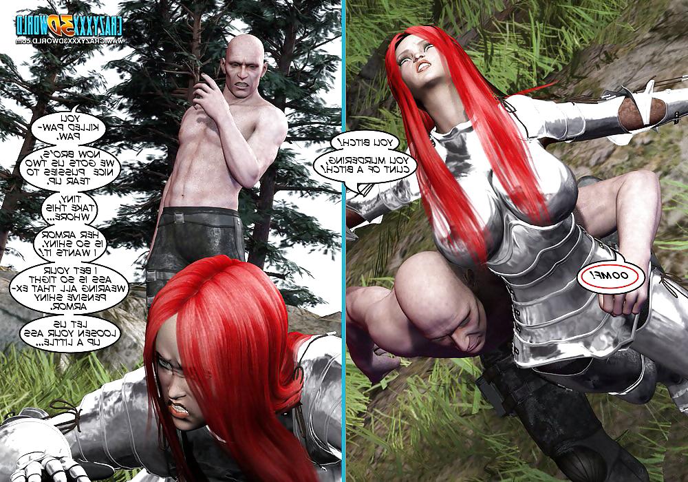 25P 3D Comic: Blade Maidens 2