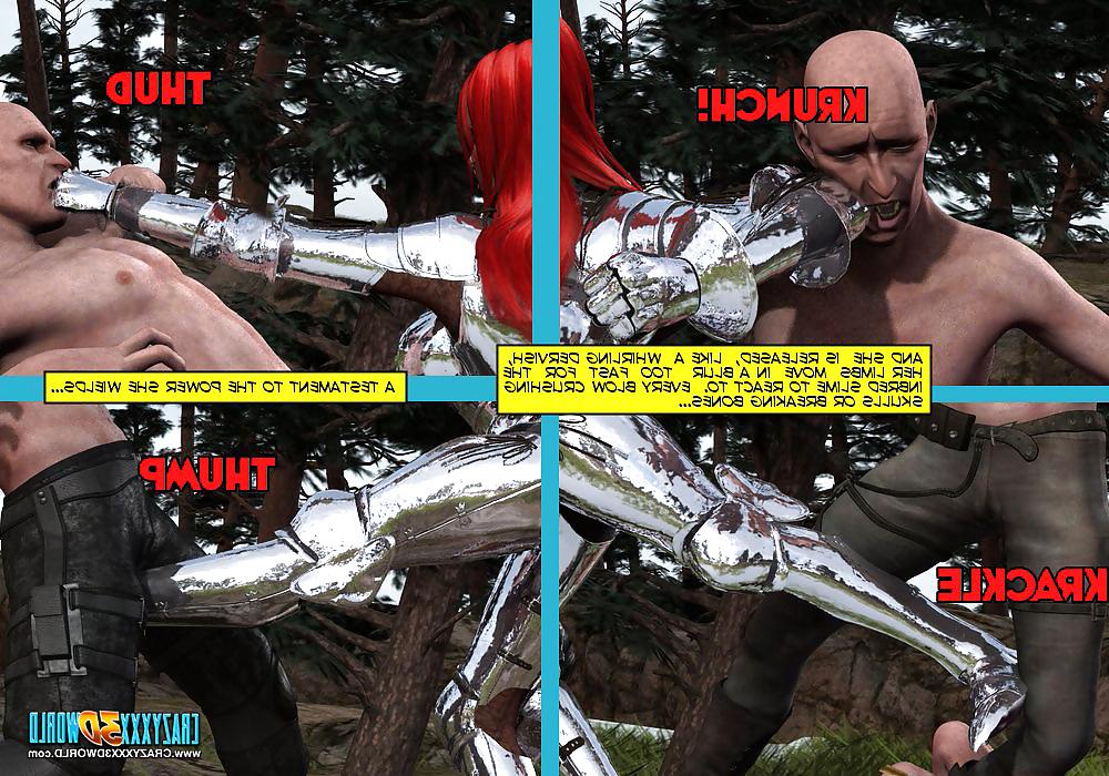 25P 3D Comic: Blade Maidens 2