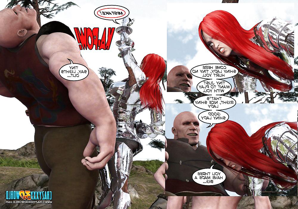 25P 3D Comic: Blade Maidens 2