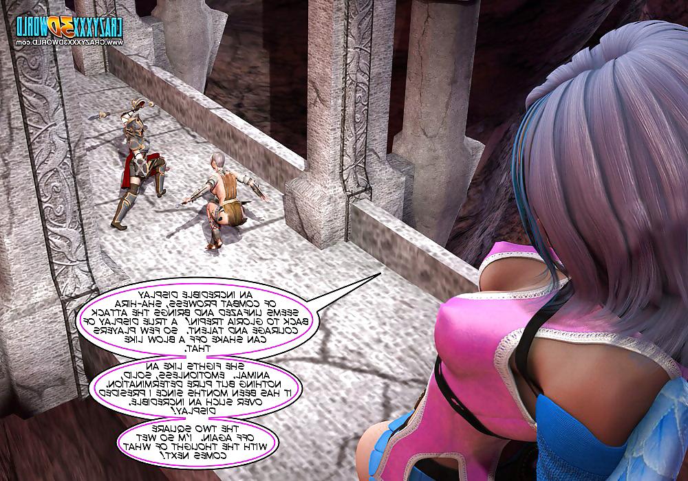 25P 3D Comic: Blade Maidens 2
