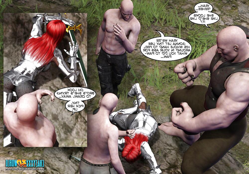 25P 3D Comic: Blade Maidens 2
