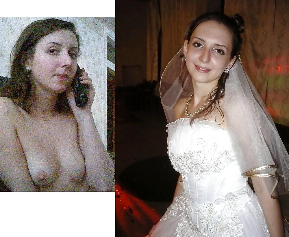 25P Brides and bridesmaids, before and after amateurs.