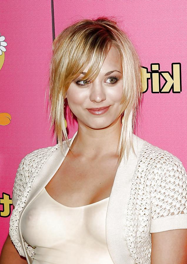 16P Kayle Cuoco See-Thru 6