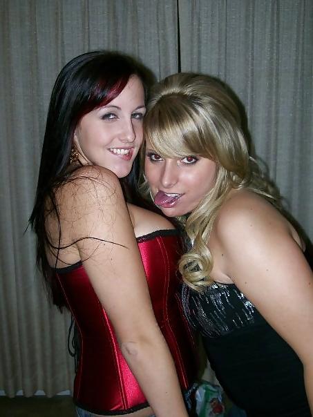 25P Sexy downblouse teen HUGE slut Tina, great tits! 