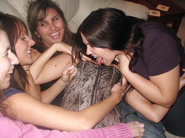 25P Sexy downblouse teen HUGE slut Tina, great tits! 
