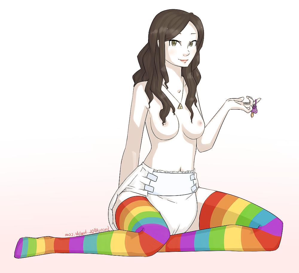25P Diaper - manga
