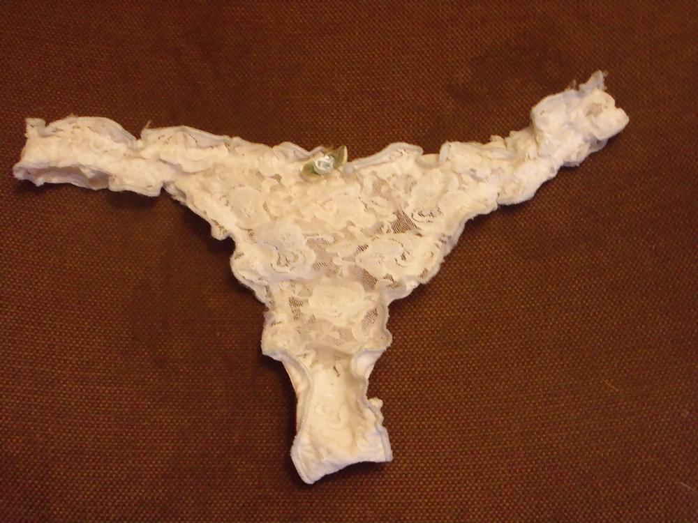 5P New panties to sniff and lick and wank into