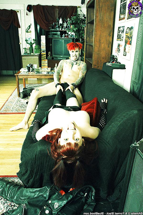 25P Punk sex and foot fetish