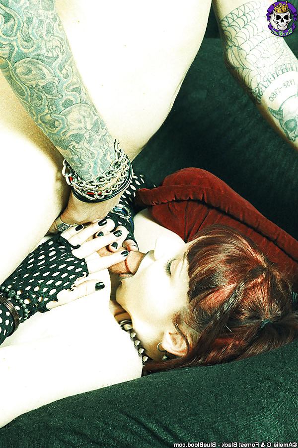 25P Punk sex and foot fetish