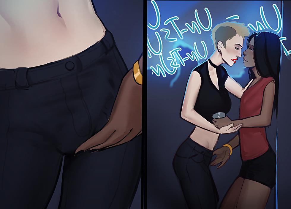 16P Shemale auf Trap Comic